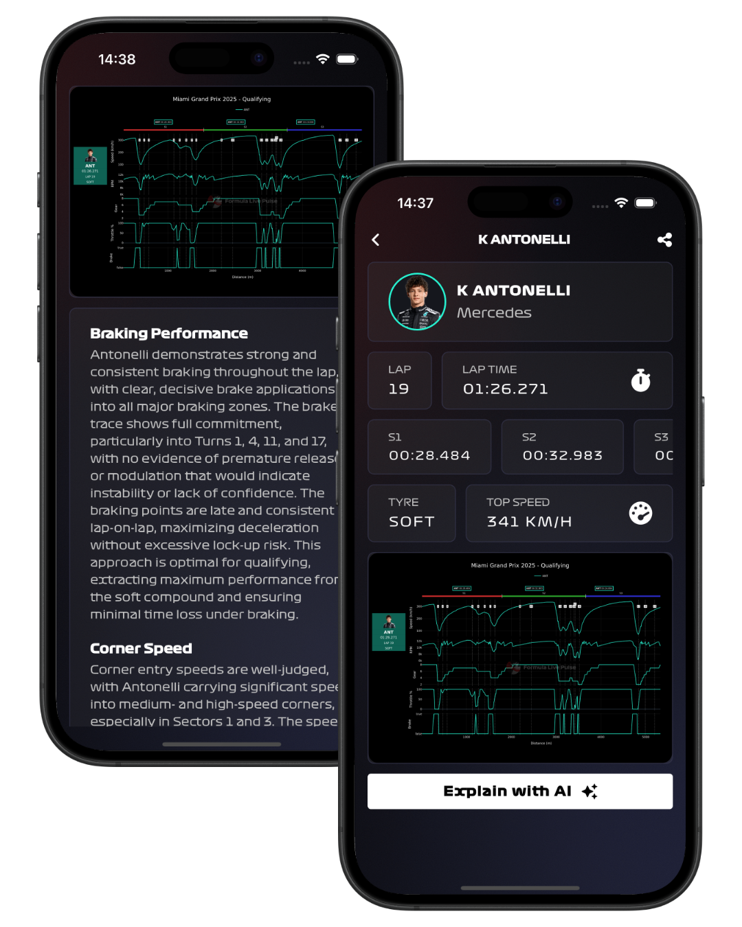 Fastest Lap Telemetry Analysis